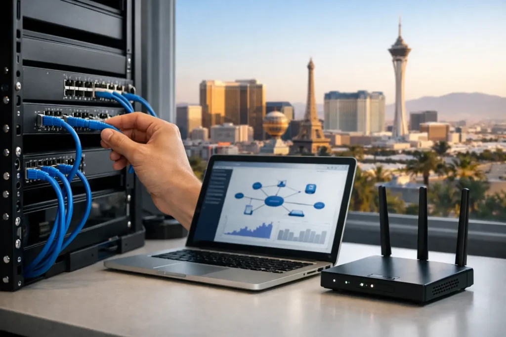 Small Business Network Setup Las Vegas Done Right